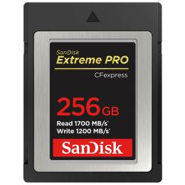 SanDisk Cfexpress Extreme PRO 256 GB 1700MB/s Minneskort