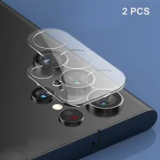 ENKAY Galaxy S25 Ultra Linsskydd H&auml;rdat Glas Transparent