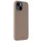 holdit iPhone 15 Mobilskal Silikon Mocha Brown