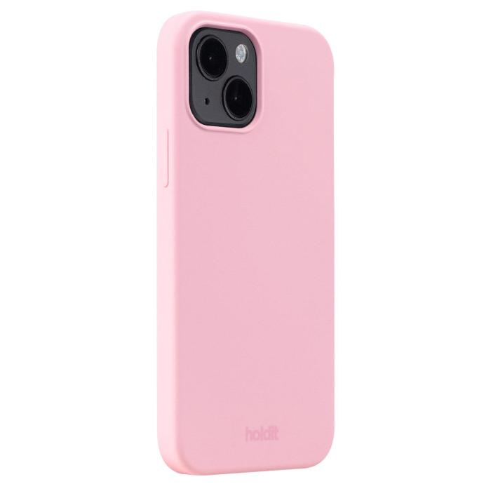Bild 2, holdit iPhone 15 Mobilskal Silikon Pink