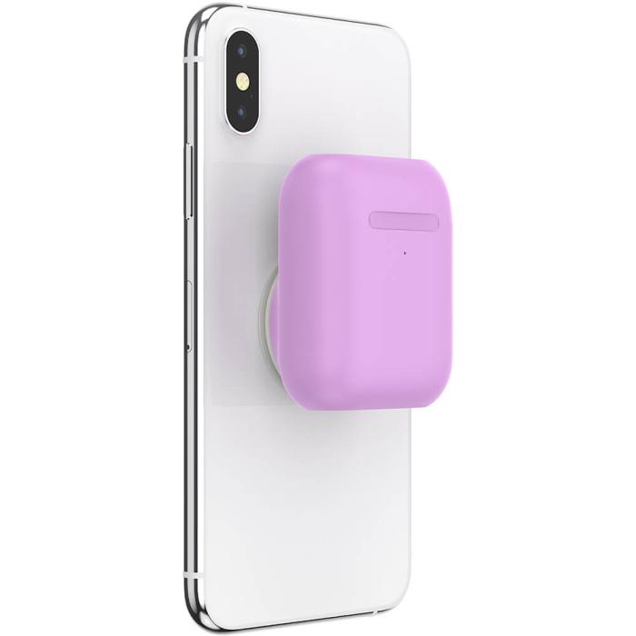 Bild 6, PopSockets Airpods Holder Avtagbart Grip med Case Premium Iris Purple