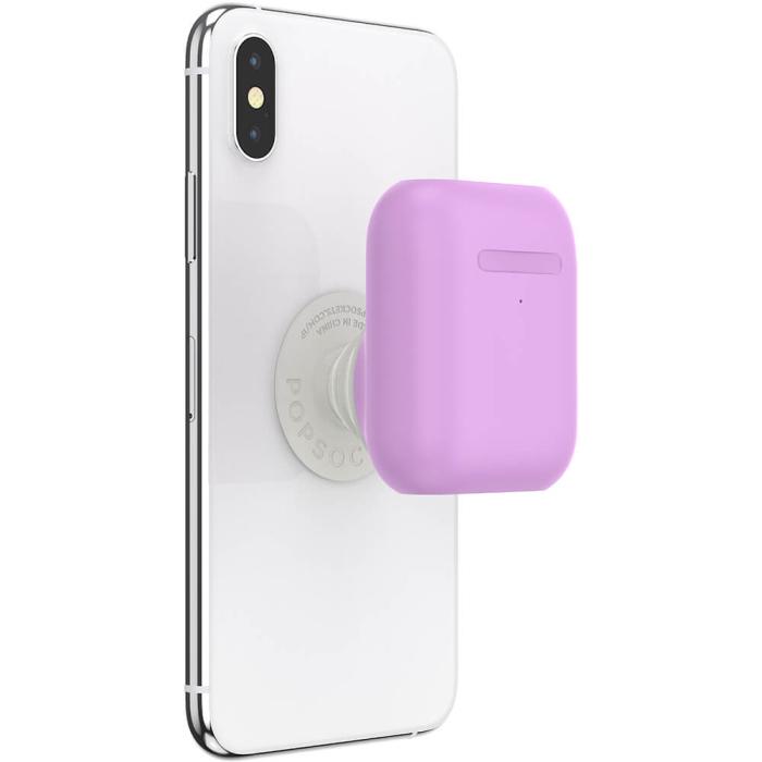 Bild 7, PopSockets Airpods Holder Avtagbart Grip med Case Premium Iris Purple
