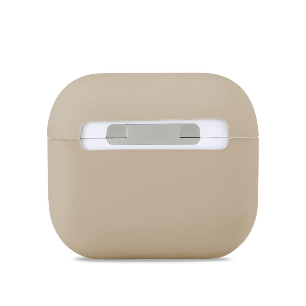 holdit AirPods 3 Skal Silikon Latte Beige