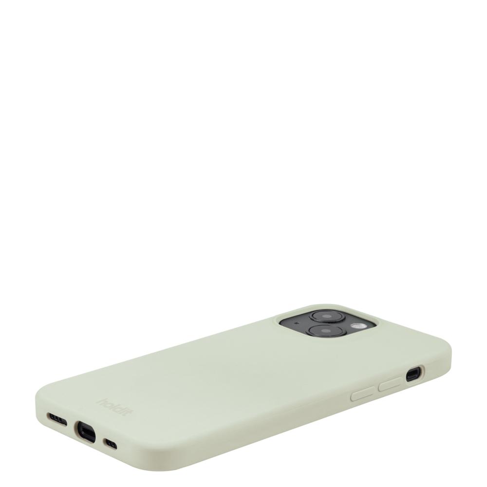 holdit iPhone 15 Mobilskal Silikon White Moss