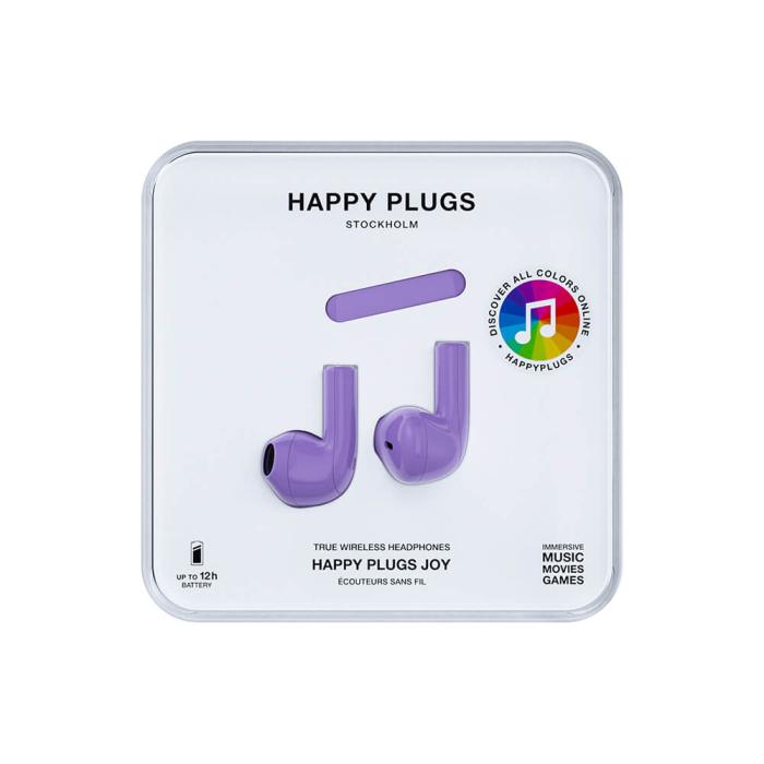 Bild 2, Happy Plugs Joy Hörlurar In-Ear TWS Lila