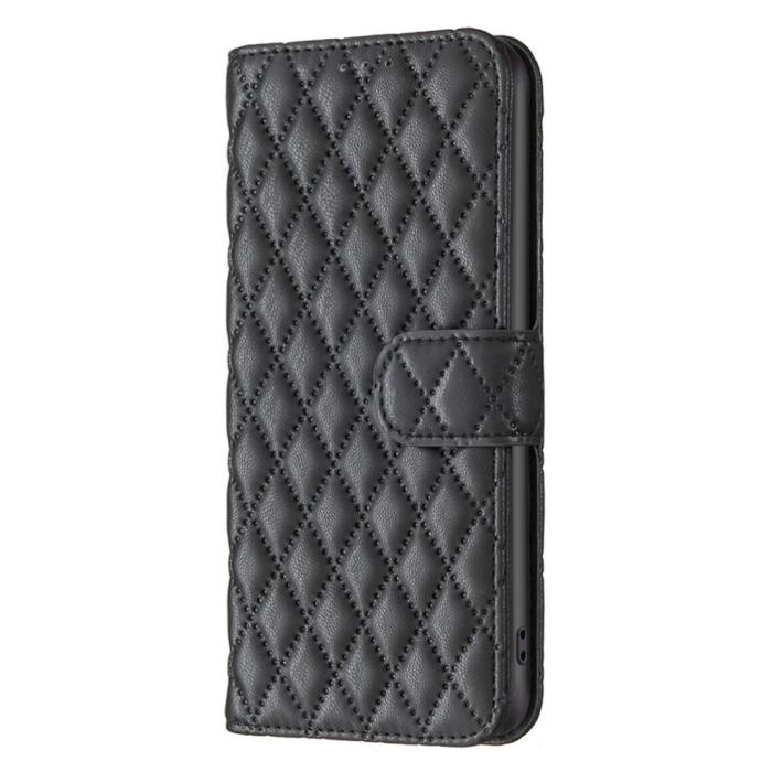 Bild 6, Samsung Galaxy A04s / A13 4G/5G Fodral Diamond Läder Svart