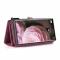 Samsung Galaxy S21 Ultra - CASEME 2-i-1 Multifunktionellt Plånboksfodral - Röd