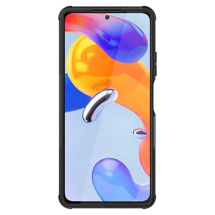 Bild 3, Xiaomi Redmi Note 11 Pro 5G Skal Stöttåligt med Stöd Svart