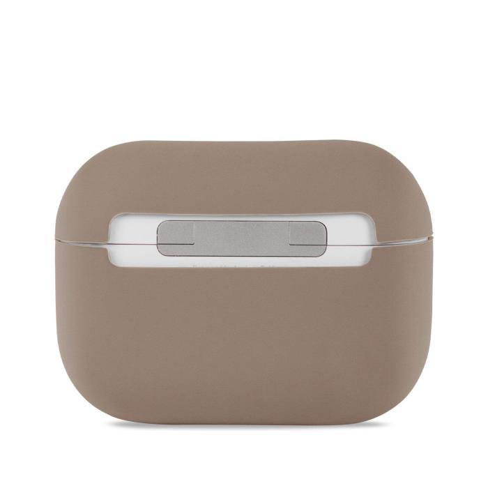 Bild 2, holdit AirPods Pro Nygård Skal Silikon Mocha Brown