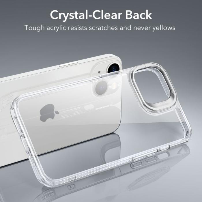 Bild 5, ESR iPhone 15 Plus / 14 Plus Skal Classic Kickstand Transparent