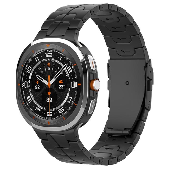 Bild 2, Samsung Galaxy Watch 8 46/44/40 mm Armband Metall Svart