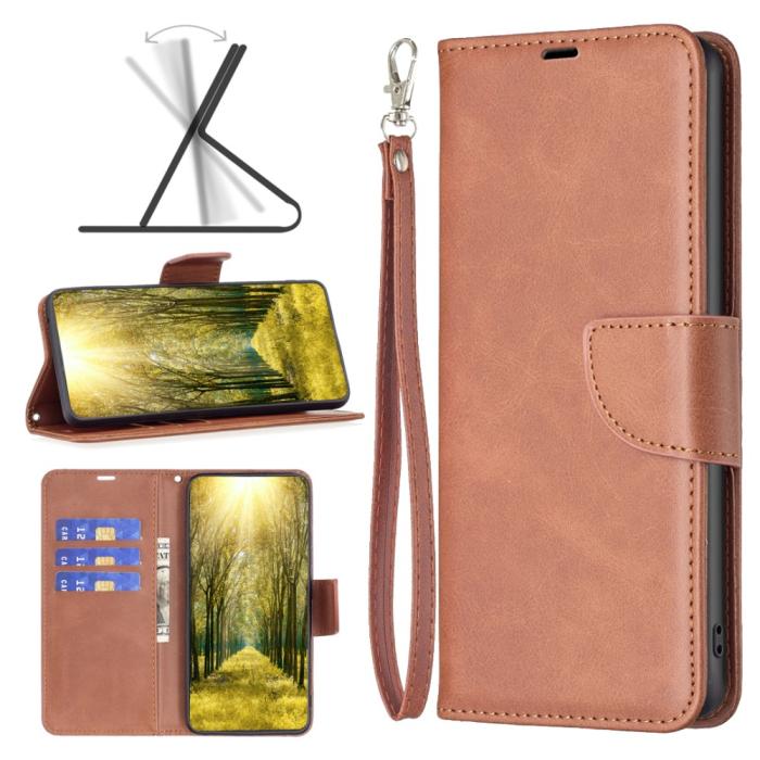 Bild 6, Xiaomi Redmi 12C 4G Fodral Shark Solid Läder Brun