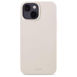 holdit iPhone 15 Mobilskal Silikon Light Beige