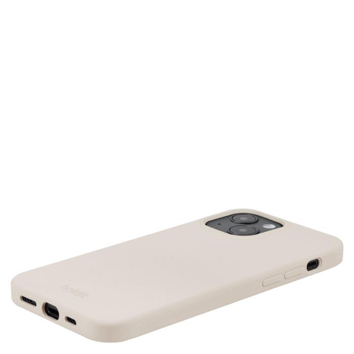 Bild 3, holdit iPhone 15 Mobilskal Silikon Light Beige
