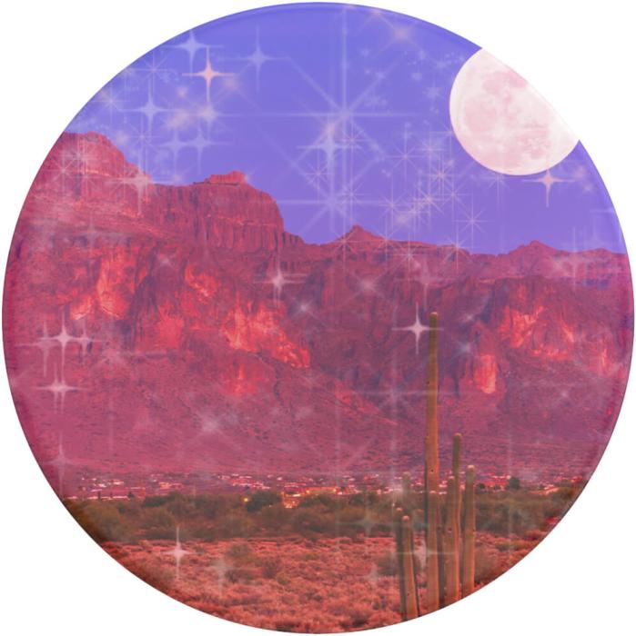 Bild 1, PopSockets Avtagbart Grip med Ställfunktion Canyon Mirage