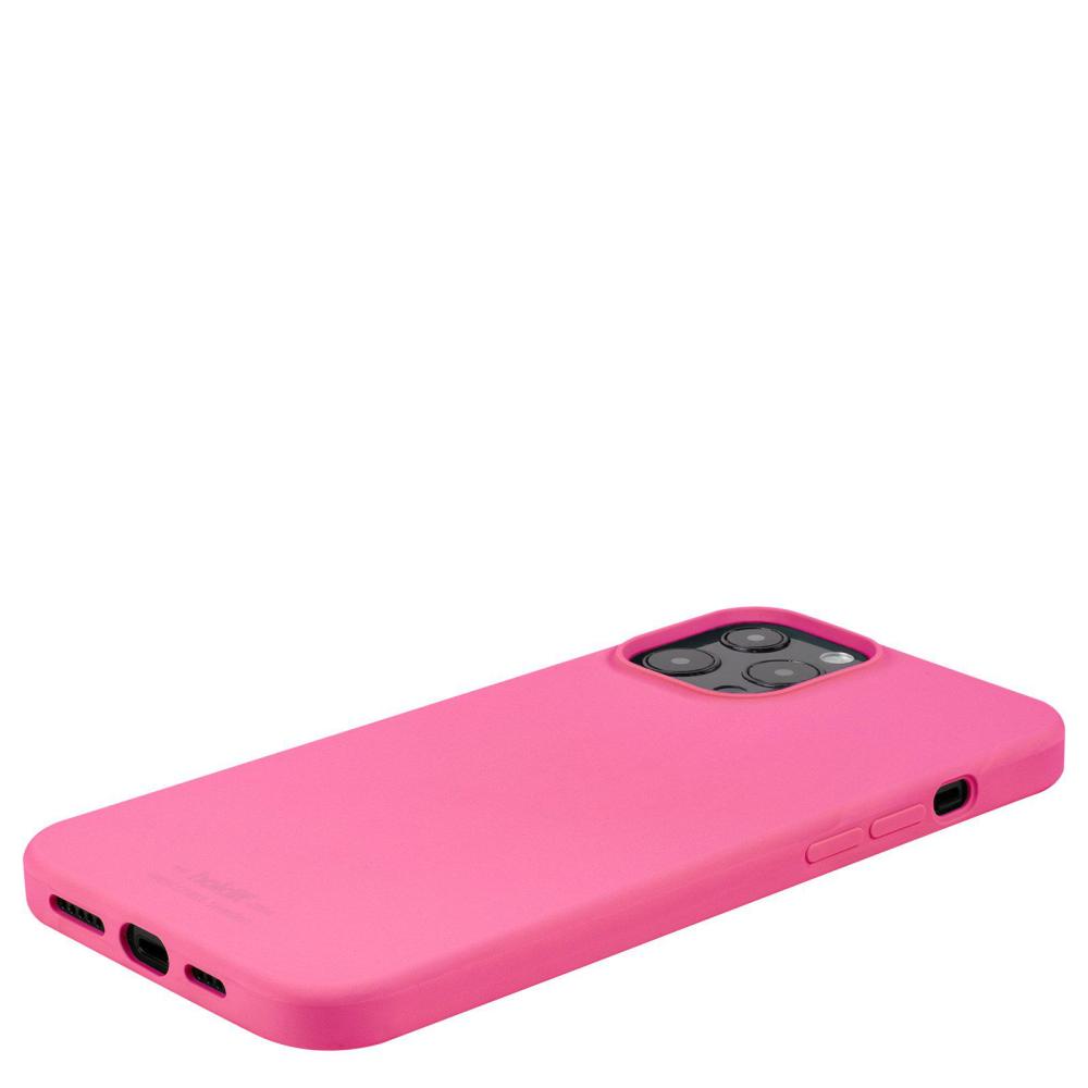 holdit iPhone 13 Pro Max Skal Silikon Bright Pink