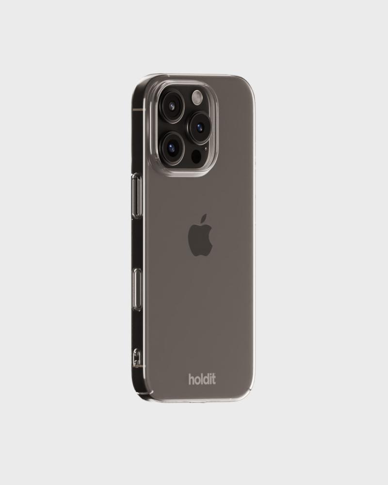 holdit iPhone 16 Pro Max Mobilskal Slim Transparent