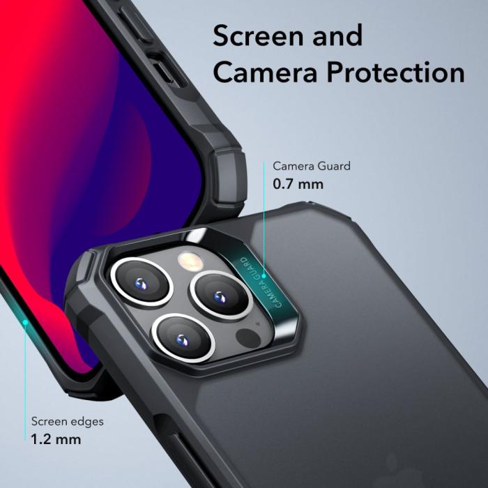 Bild 3, ESR iPhone 14 Pro Max Skal Air Armor Frostad Svart