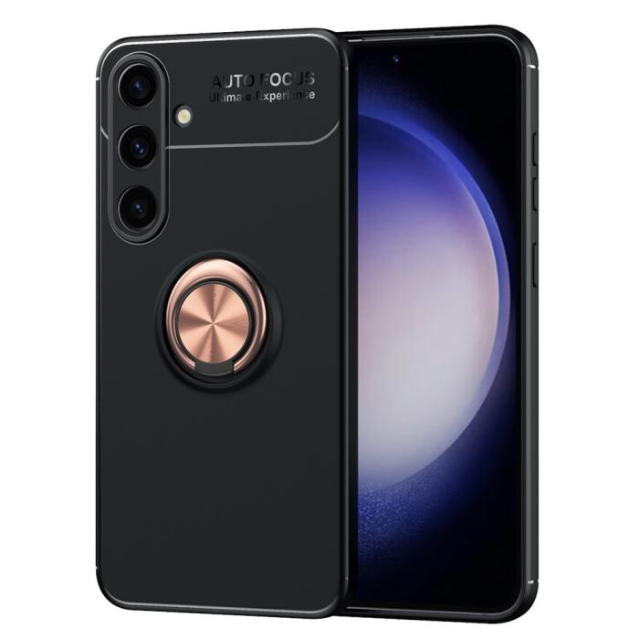 Bild 1, Samsung Galaxy S24 Plus Skal Ring Svart/Roséguld