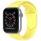 Apple Watch 38/40/41 mm Silikon Armband (M/L) Gul