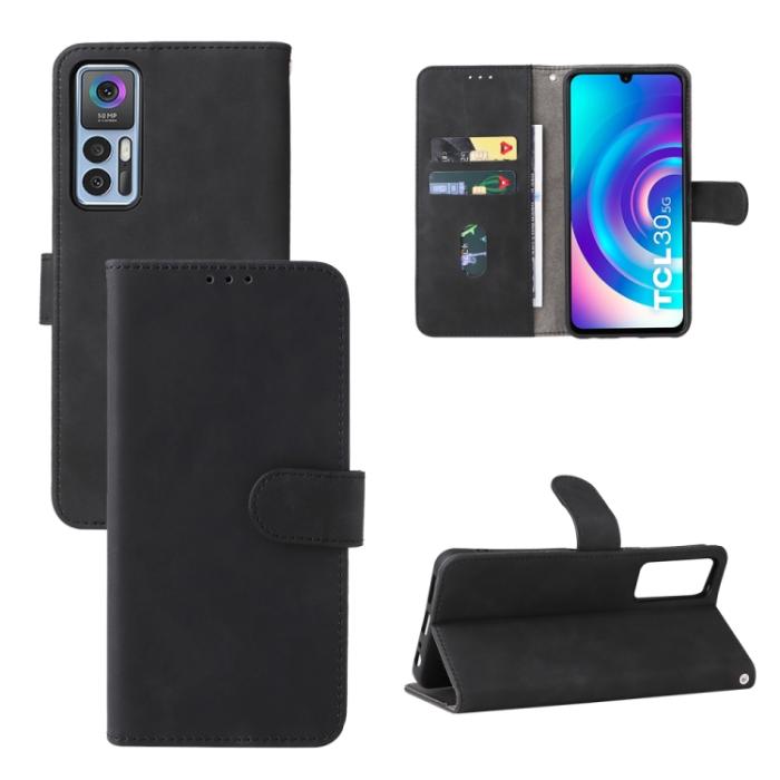 Bild 1, TCL 30+ (2022) Fodral Skin Touch Svart