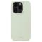 holdit iPhone 15 Pro Mobilskal Silikon White Moss