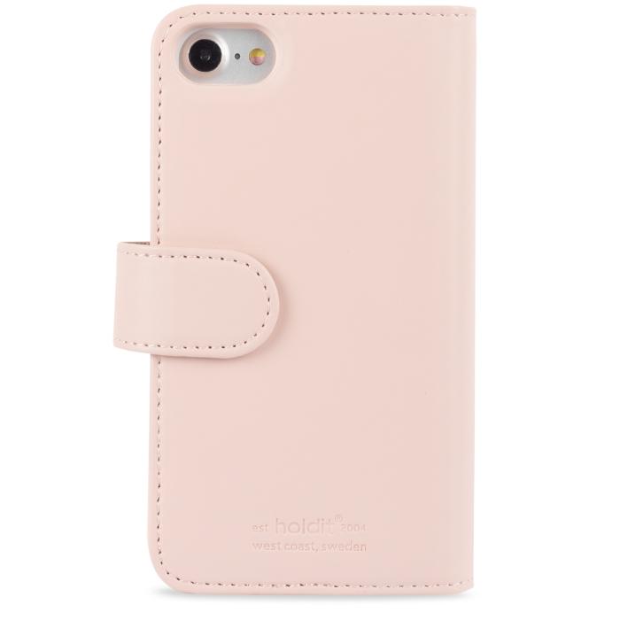 Bild 3, holdit iPhone 6/6S/7/8/SE 2020/2022 Flerfack 2in1 Magnet Fodral/Skal Blush Pink