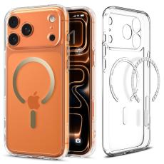 Spigen iPhone 17 Pro Skal MagSafe Ultra Hybrid Clear/Gold