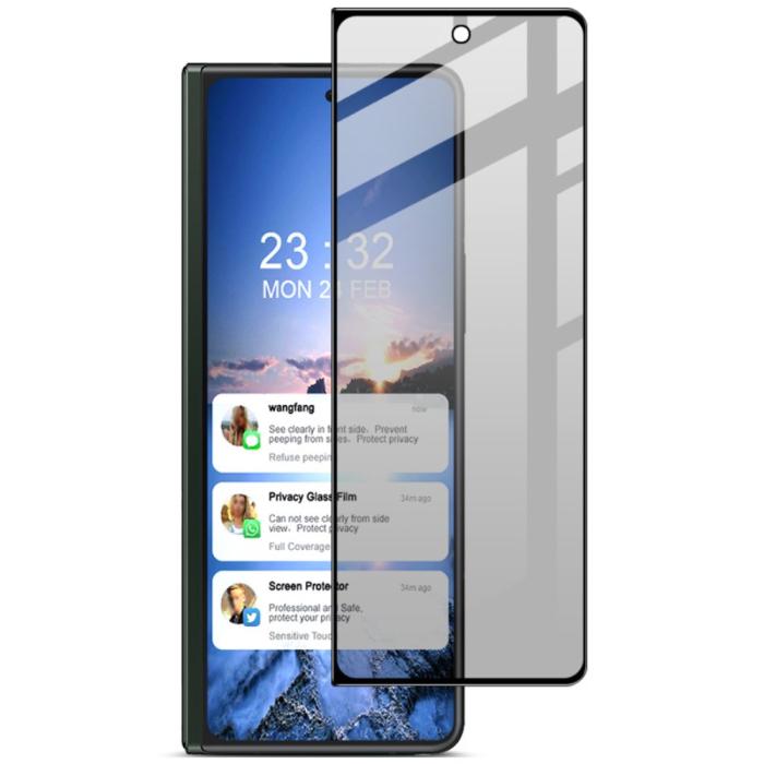 Bild 1, IMAK Galaxy Z Fold 5 Skärmskydd Härdat Glas Privacy