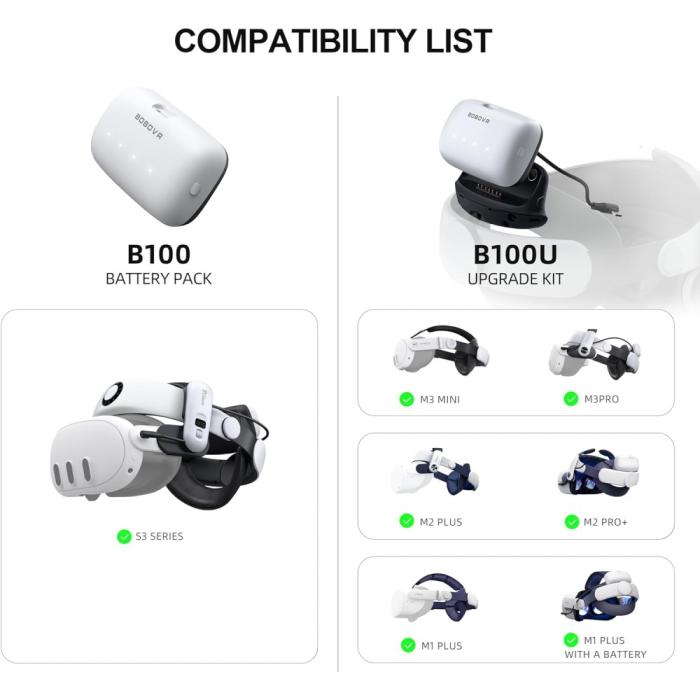 Bild 5, BOBOVR 10000 mAh B100 Batteripaket För BOBOVR S3 Pro