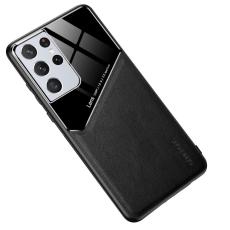 Samsung Galaxy S21 Ultra - Hybrid Skal Med Inbyggd Magnetplatta - Svart