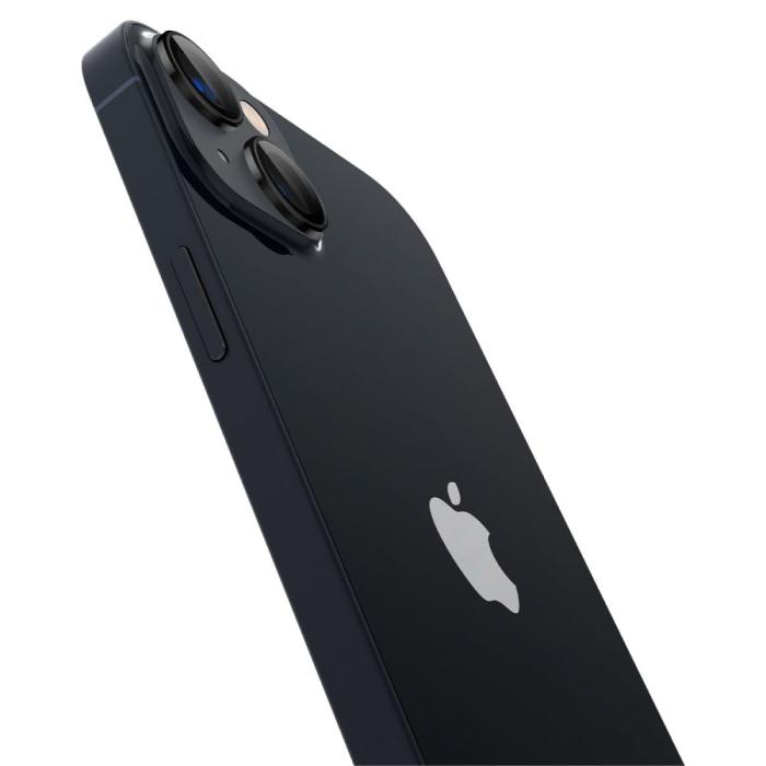 Bild 3, Spigen iPhone 14 / 14 Plus 2-PACK Optik.tR 