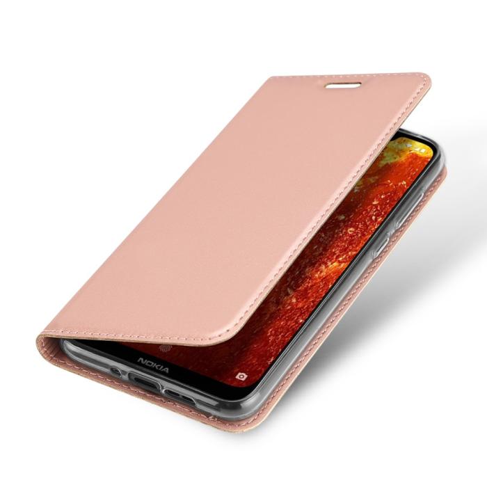 Bild 4, Nokia 8.1 - DUX DUCIS Plånboksfodral - Roséguld