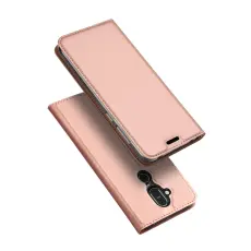 Nokia 8.1 - DUX DUCIS Pl&aring;nboksfodral - Ros&eacute;guld
