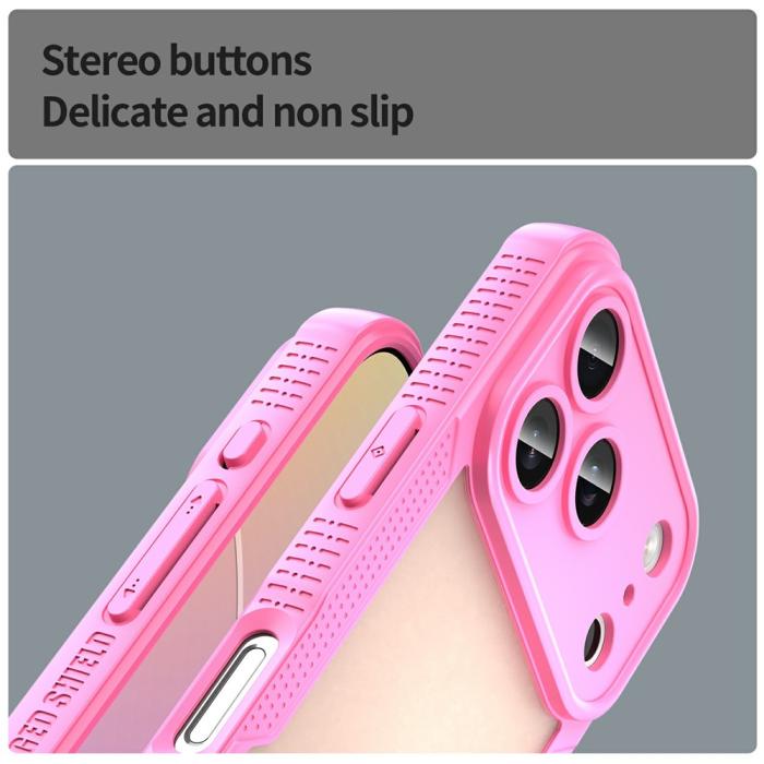 Bild 5, iPhone 18 Pro Max/17 Pro Max Skal Frostat Transparent/Rosa