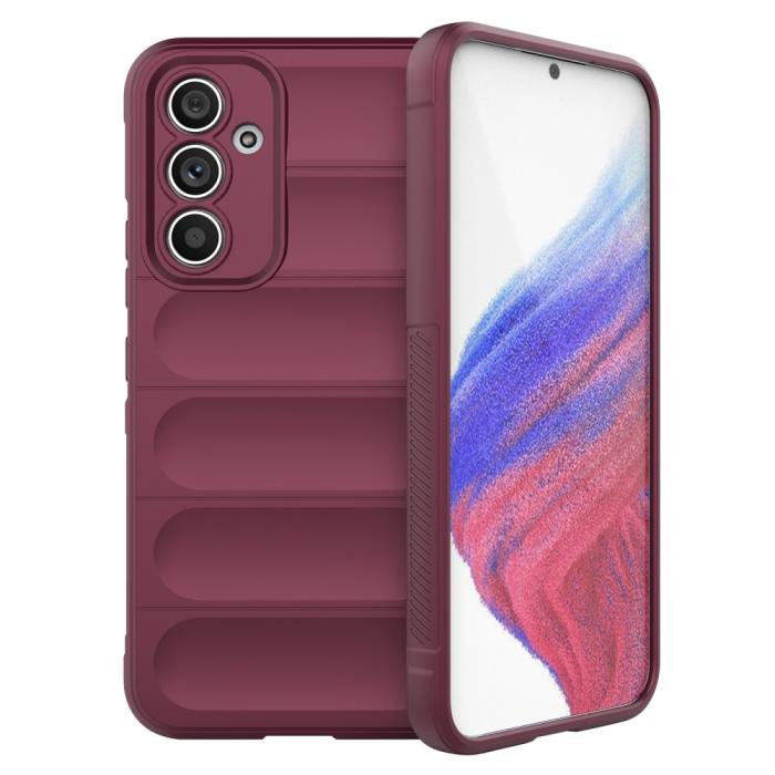 Bild 1, Samsung Galaxy A54 5G Skal Magic Shield TPU Vinröd