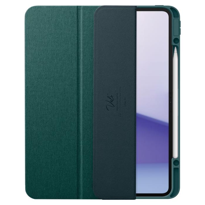 Bild 2, Spigen iPad Pro 13 2024 Fodral Urban Fit Midnight Green