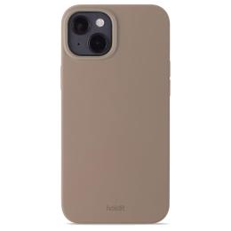 holdit iPhone 14 Plus Mobilskal Silikon Mocha Brown