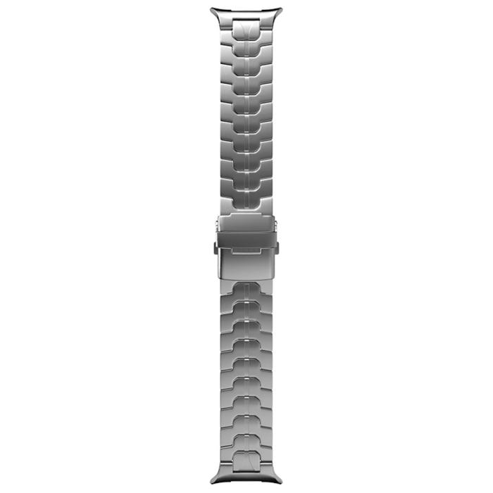 Bild 3, Samsung Galaxy Watch 8 46/44/40 mm Armband Metall Grå