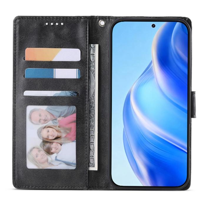 Bild 2, Samsung Galaxy A37 5G Fodral Läder Svart