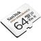 SanDisk MicroSDXC 64 GB High Endurance med adapter