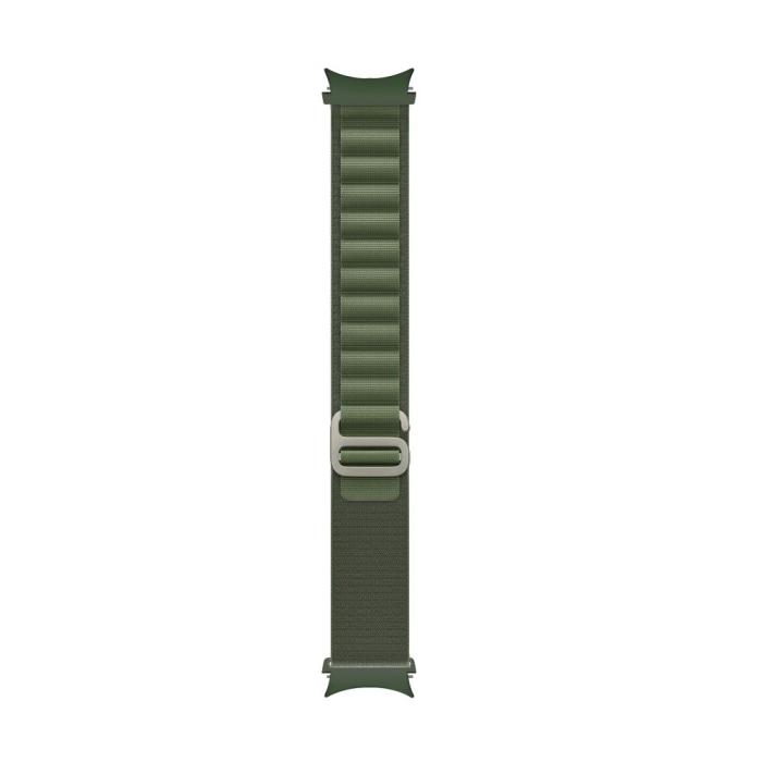 Bild 3, Tech-Protect Galaxy Watch 4/5/5 Pro/6/7/FE Armband Nylon Pro Militär Grön