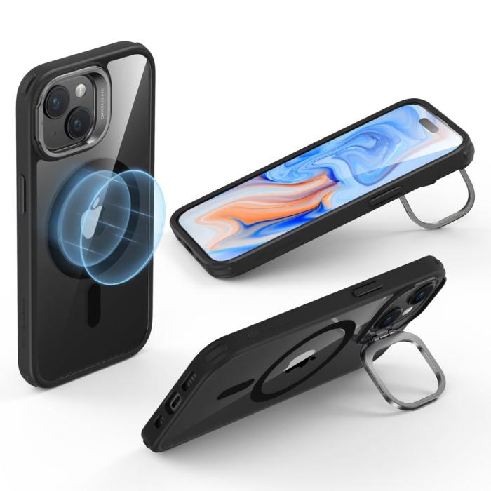 Bild 5, ESR iPhone 15 Plus Skal MagSafe Classic Kickstand HaloLock