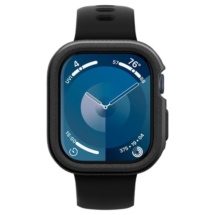 Bild 2, Spigen Caseology Apple Watch 10 46 mm Vault Matt Svart