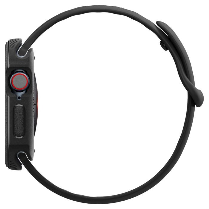 Bild 3, Spigen Caseology Apple Watch 10 46 mm Vault Matt Svart