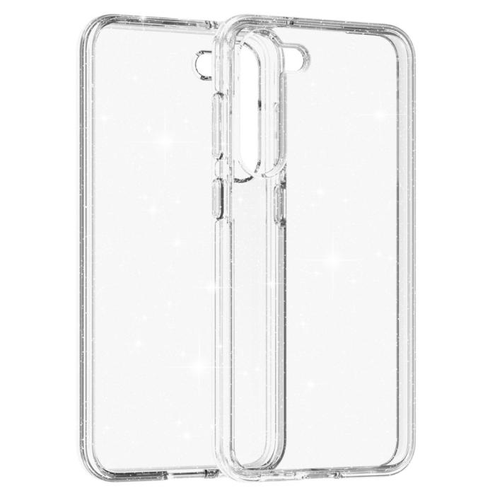 Bild 3, Samsung Galaxy S23 Skal Glitter Hybrid Transparent