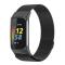 Fitbit Charge 6 / 5 Metall Armband Milanese Loop Svart