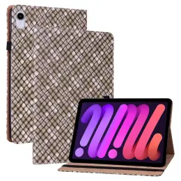 iPad Mini 2024/2021 Fodral Vävd Textur Brun