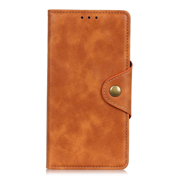 Bild 2, Motorola Moto G31 / G41 Fodral Mässing Magnet Brun