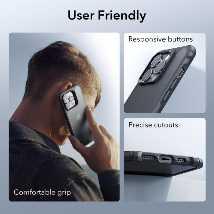 Bild 6, ESR iPhone 14 Pro Max Skal Air Armor Frostad Svart
